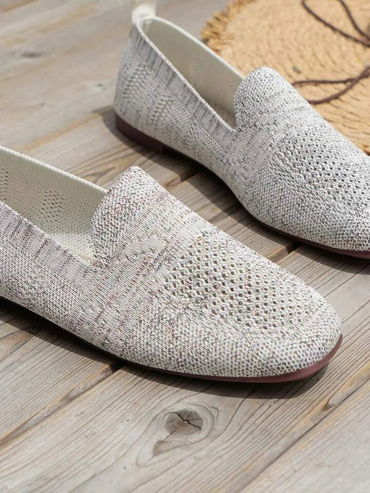 Women's Slip-On Mesh Sneakers with Cushioned Insole