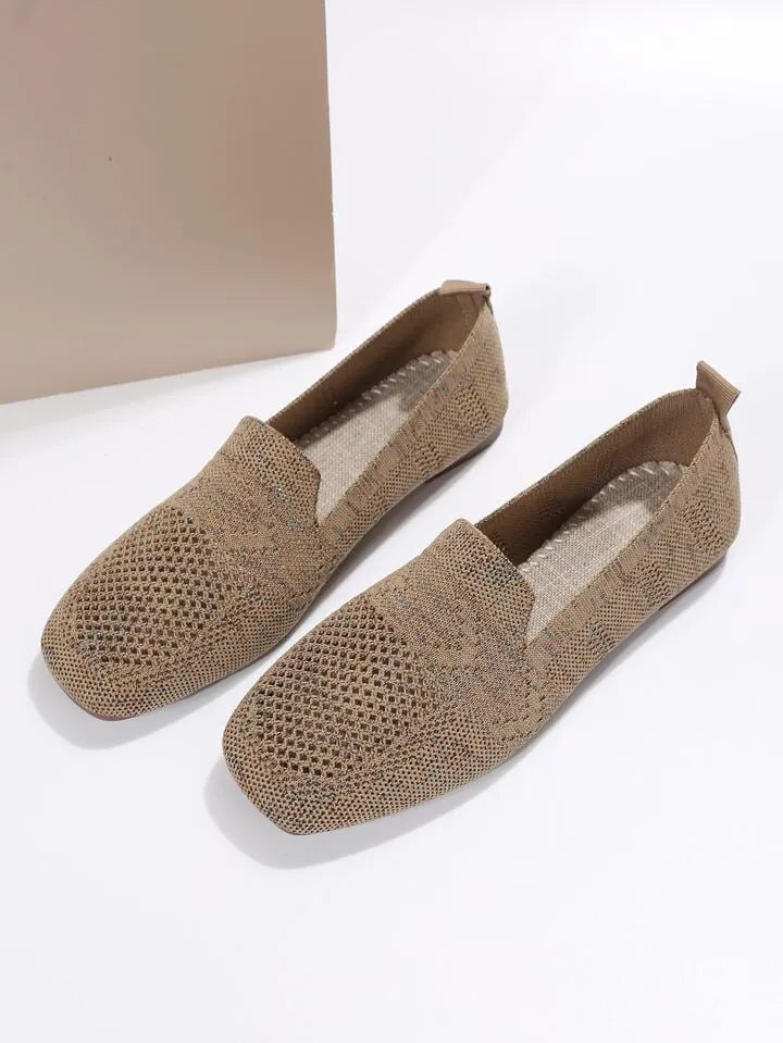 Women's Slip-On Mesh Sneakers with Cushioned Insole