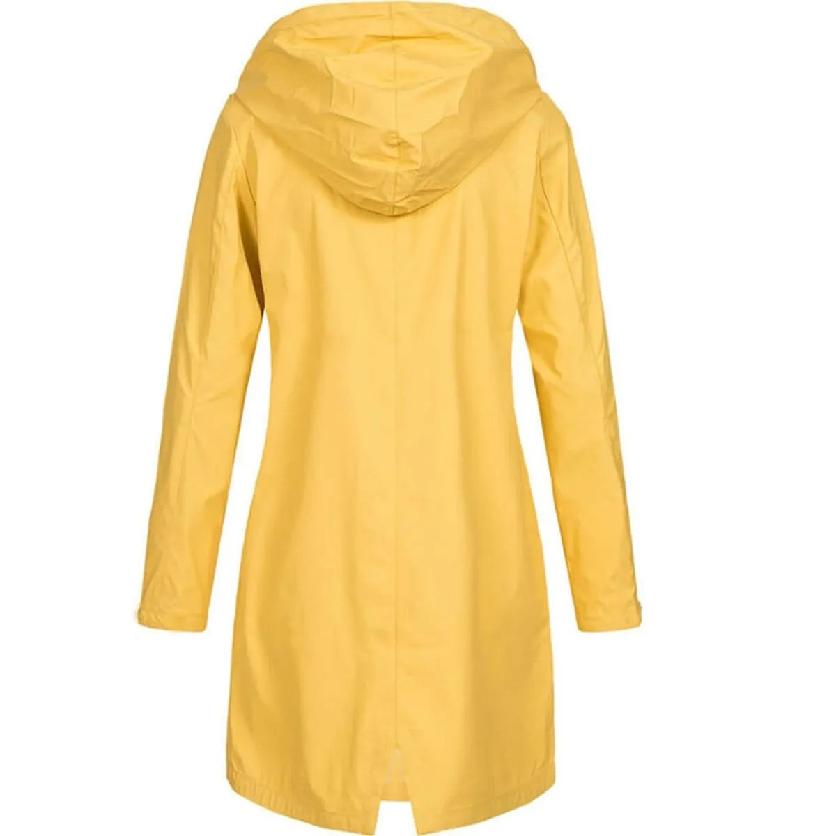 Women's Warm-Lined Trench Coat with Hood