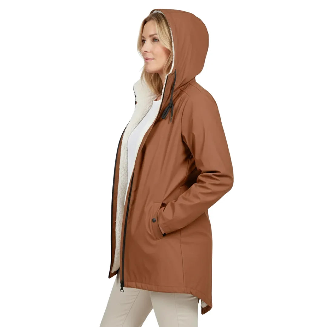 Women's Waterproof Fleece Lined Jacket with Hood