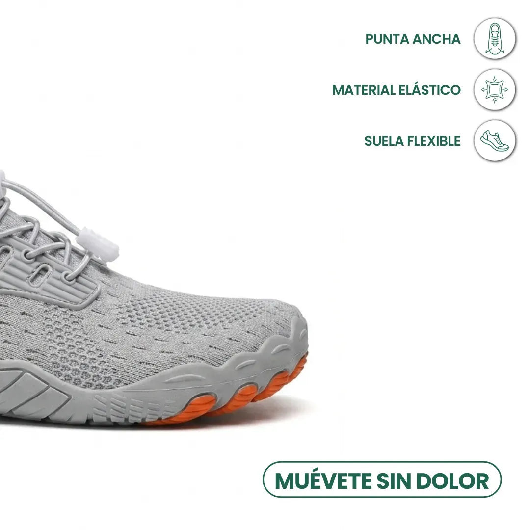 Women's Wide Toe Box Barefoot Sneakers with Flexible Sole
