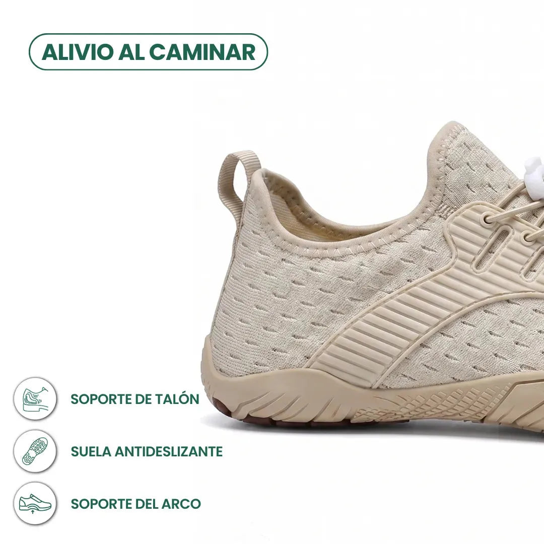 Women's Wide Toe Box Barefoot Sneakers with Flexible Sole