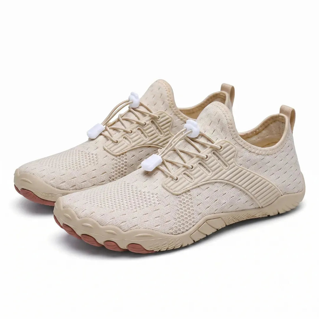Women's Wide Toe Box Barefoot Sneakers with Flexible Sole
