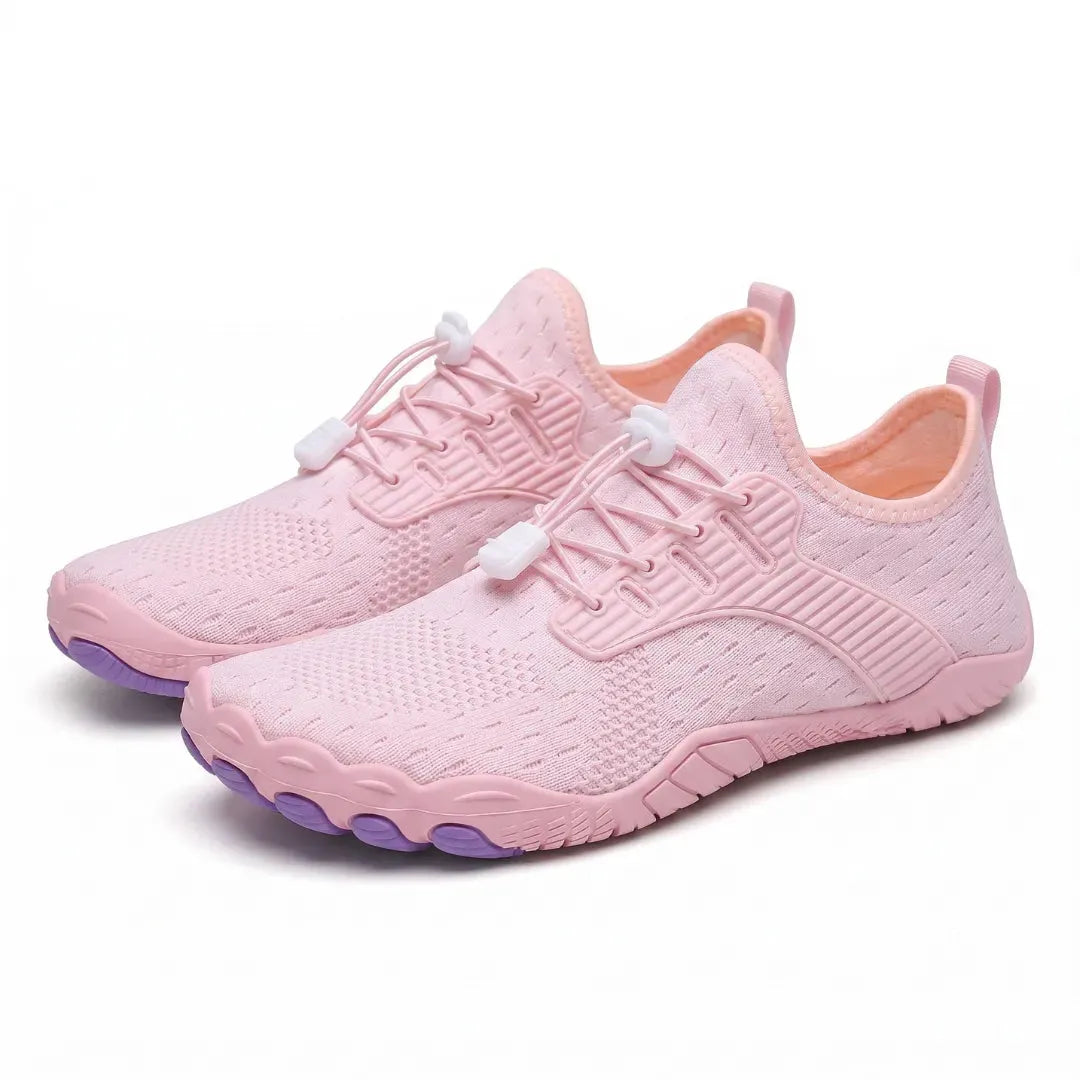 Women's Wide Toe Box Barefoot Sneakers with Flexible Sole