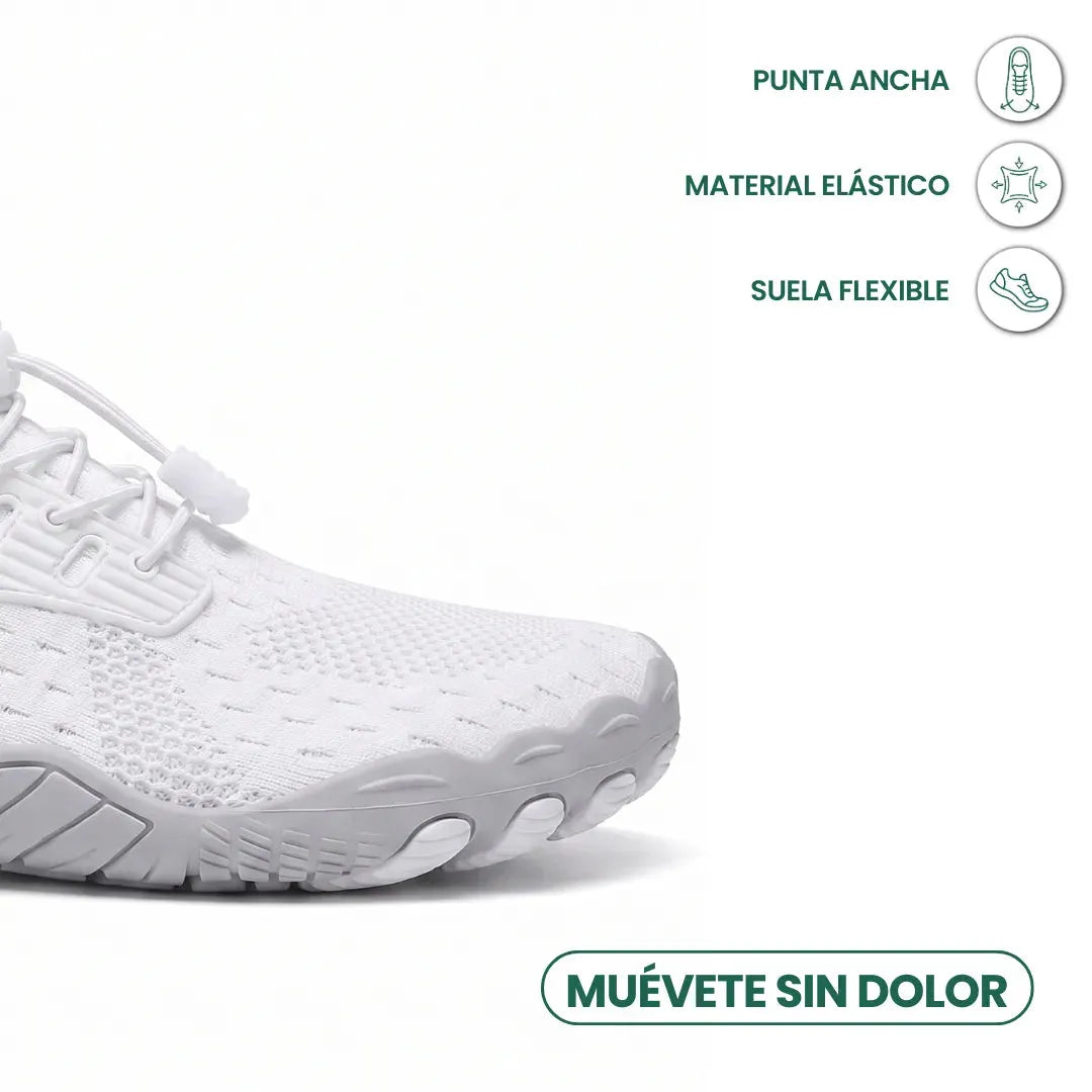 Women's Wide Toe Box Barefoot Sneakers with Flexible Sole