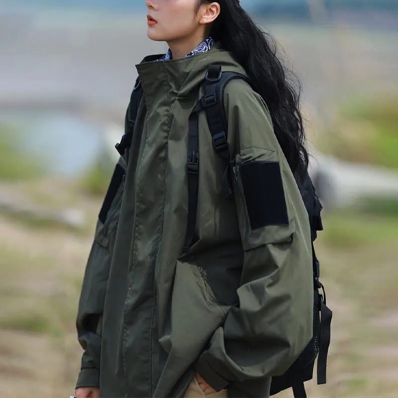 Women's Windproof and Waterproof Outdoor Jacket