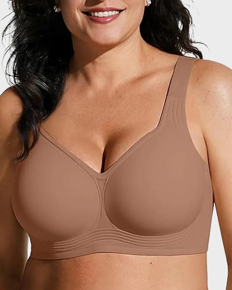 Women's Wire-Free Jelly Bra with Full Coverage
