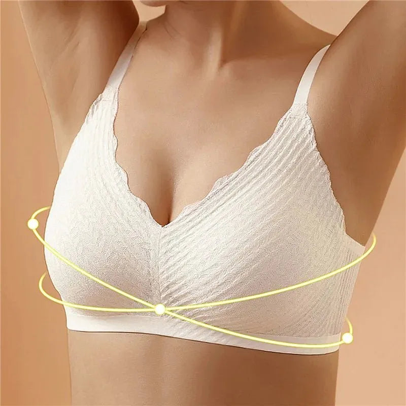 Women's Wire-Free Seamless Bralette for Everyday Comfort