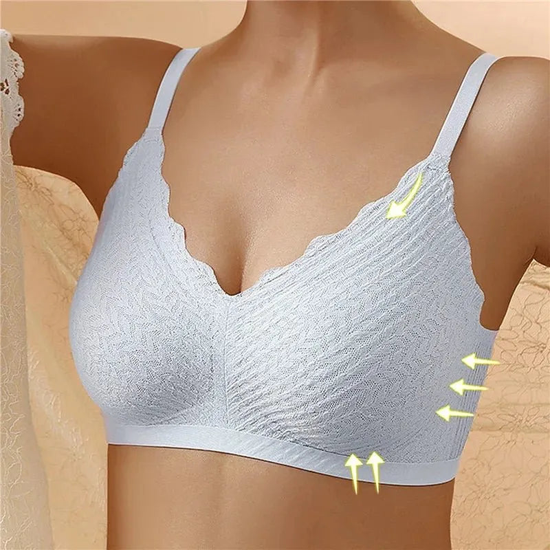 Women's Wire-Free Seamless Bralette for Everyday Comfort