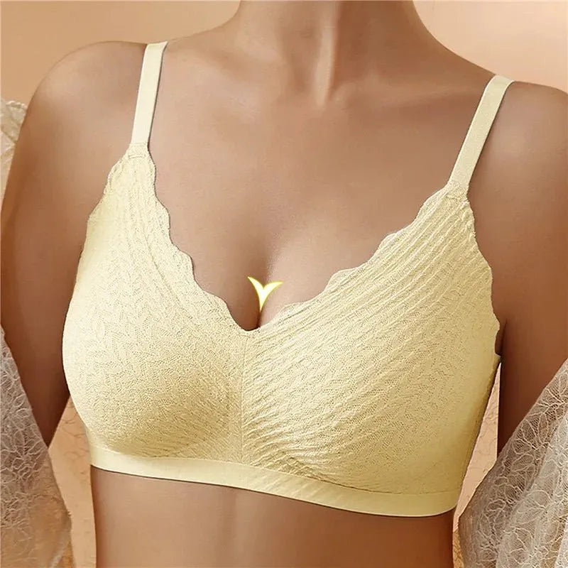 Women's Wire-Free Seamless Bralette for Everyday Comfort